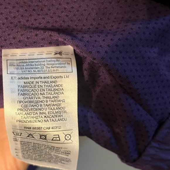 Men’s Adidas Originals Sportive Track Windbreaker Jacket Size Small - Picture 10 of 13